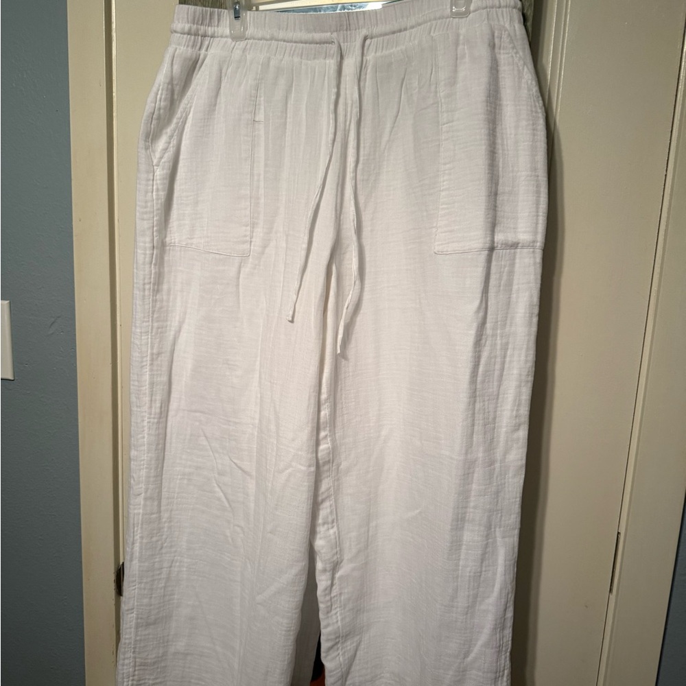 Style & Co. Women's White Wide Leg Pants